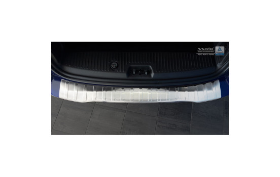 Stainless steel bumper protector suitable for Ford Tourneo Courier/Transit Courier 2014- 'Ribs', Image 3