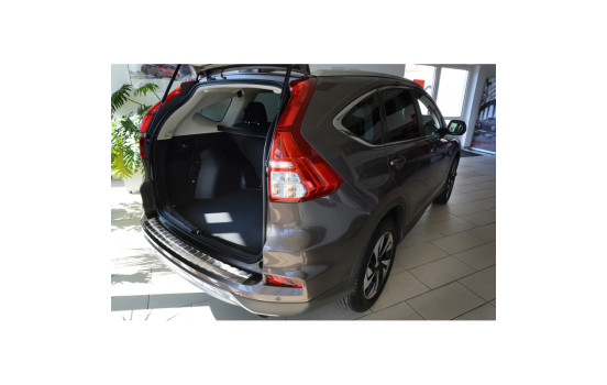 Stainless steel bumper protector suitable for Honda CRV 2015- 'Ribs', Image 2