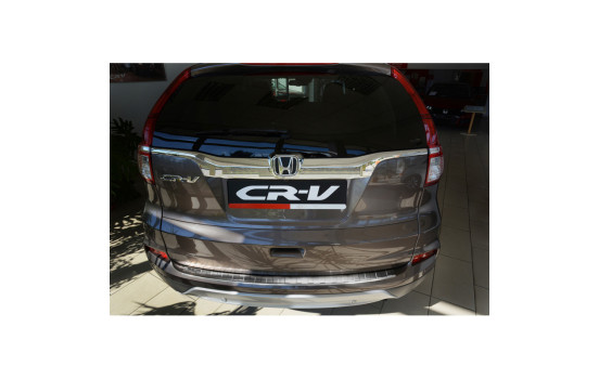 Stainless steel bumper protector suitable for Honda CRV 2015- 'Ribs', Image 3