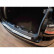 Stainless steel bumper protector suitable for Jeep Compass 2017- 'Ribs'