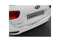 Stainless steel bumper protector suitable for Kia Sorento III Facelift 2017- 'Ribs'