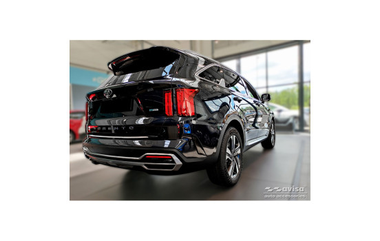 Stainless steel bumper protector suitable for Kia Sorento IV 2020-, Image 5