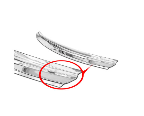 Stainless steel bumper protector suitable for Kia XCeed 2019-, Image 5