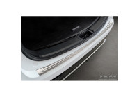 Stainless steel bumper protector suitable for Lexus NX II 2021- 'Lines'