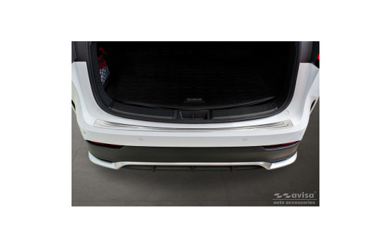 Stainless steel bumper protector suitable for Lexus NX II 2021- 'Lines', Image 2