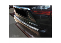 Stainless steel bumper protector suitable for Lexus RX 2015- 'Ribs'