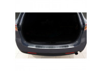 Stainless steel bumper protector suitable for Mazda 6 estate 2008-2012 'Ribs'