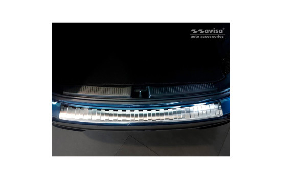 Stainless steel bumper protector suitable for Mercedes B-Class W247 2018- 'Ribs', Image 3