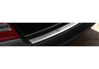 Stainless steel bumper protector suitable for Mercedes C-Class W204 2007-2011 'Ribs'