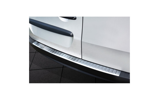 Stainless steel bumper protector suitable for Mercedes Citan 2012- 'Ribs'
