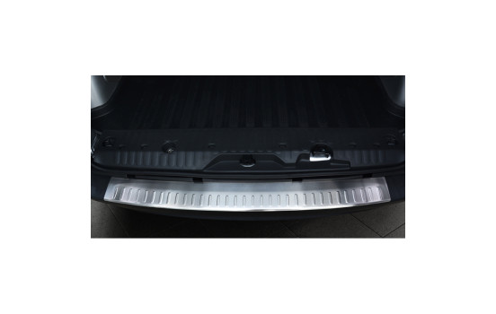 Stainless steel bumper protector suitable for Mercedes Citan 2012- 'Ribs', Image 2