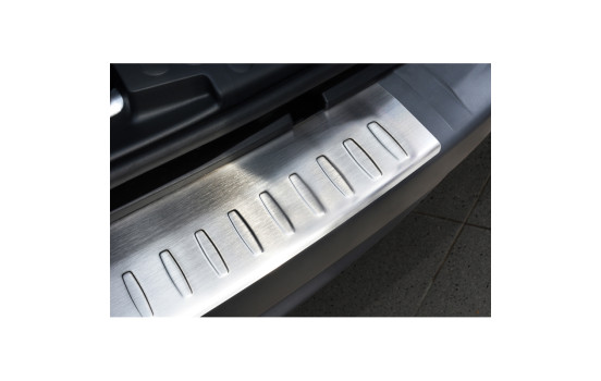 Stainless steel bumper protector suitable for Mercedes Citan 2012- 'Ribs', Image 3