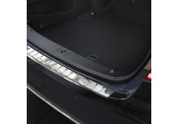 Stainless steel bumper protector suitable for Mercedes E-Class W212 Sedan 2013- 'Ribs'