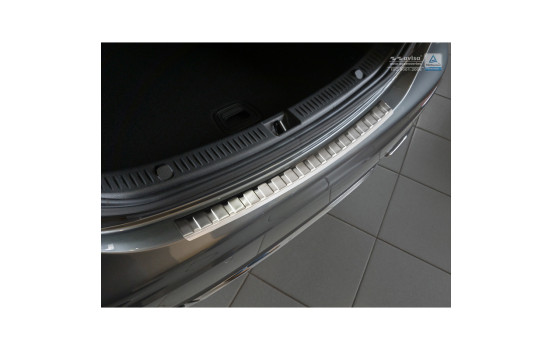 Stainless steel bumper protector suitable for Mercedes E-Class W213 Sedan 2016- 'Ribs'