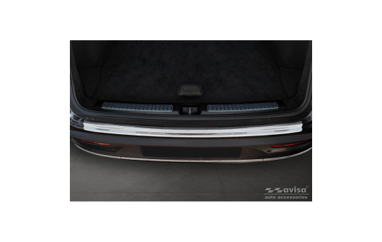 Stainless steel bumper protector suitable for Mercedes EQC (N293) 2019- 'Ribs', Image 2