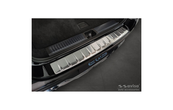 Stainless steel bumper protector suitable for Mercedes EQS SUV (X296) 2022- 'Ribs'