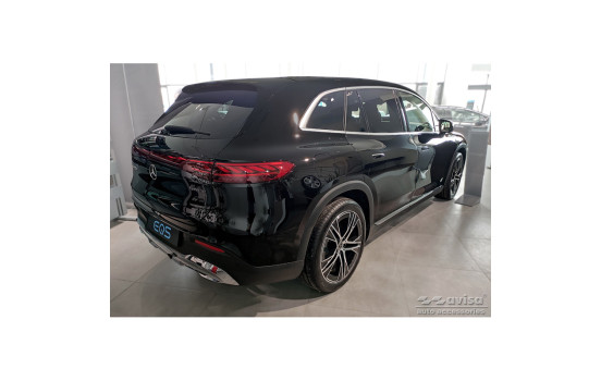 Stainless steel bumper protector suitable for Mercedes EQS SUV (X296) 2022- 'Ribs', Image 5