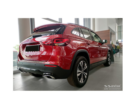 Stainless steel bumper protector suitable for Mercedes GLA-Class II H247 2020- 'Ribs', Image 5