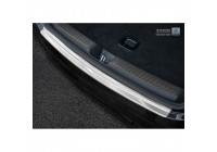 Stainless steel bumper protector suitable for Mercedes GLC Coupe 2016- 'Ribs'