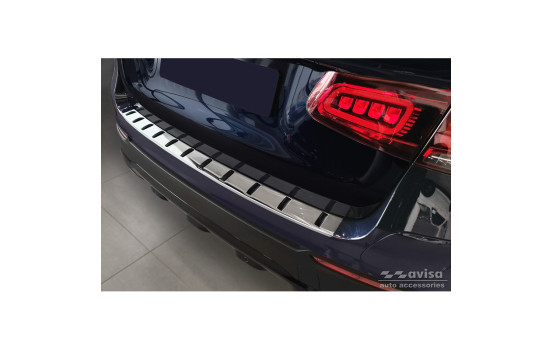Stainless steel bumper protector suitable for Mercedes GLC (X253) 2015-2019 & Facelift 2019- 'STRONG EDITIO'