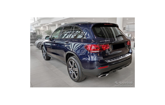 Stainless steel bumper protector suitable for Mercedes GLC (X253) 2015-2019 & Facelift 2019- 'STRONG EDITIO', Image 5
