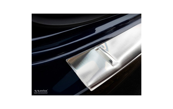 Stainless steel bumper protector suitable for Mercedes GLE II (W167) 2019- 'Ribs', Image 3
