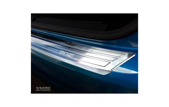 Stainless steel bumper protector suitable for Mini Countryman R60 FL 2014-2016 'flag/lines', Image 2