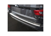 Stainless steel bumper protector suitable for Mitsubishi ASX 2017- 'Ribs'