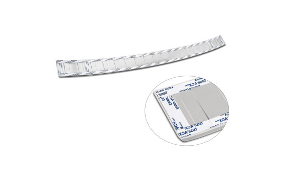 Stainless steel bumper protector suitable for Nissan X-Trail IV (T33) 2021- 'Ribs', Image 7