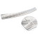 Stainless steel bumper protector suitable for Opel Astra L HB 5-door 2021- 'Ribs', Thumbnail 6