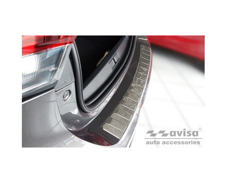 Stainless steel bumper protector suitable for Opel Corsa F Edition/Elegance HB 5-door 2019- 'Ribs', Image 3