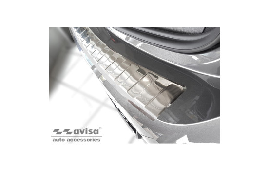 Stainless steel bumper protector suitable for Opel Corsa F Edition/Elegance HB 5-door 2019- 'Ribs', Image 5