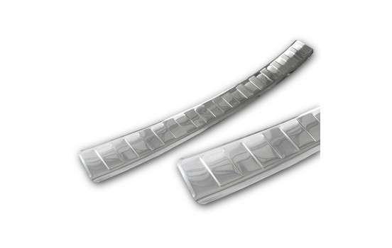 Stainless steel bumper protector suitable for Opel Corsa F Edition/Elegance HB 5-door 2019- 'Ribs', Image 6