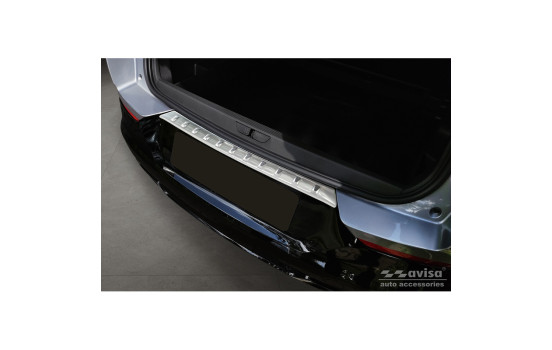 Stainless steel bumper protector suitable for Opel Grandland X Facelift 2021- 'Ribs'