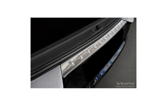 Stainless steel bumper protector suitable for Opel Grandland X Facelift 2021- 'Ribs', Image 3