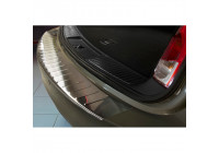 Stainless steel bumper protector suitable for Opel Insignia Sportstourer 2008- 'Ribs'