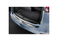 Stainless steel bumper protector suitable for Opel Zafira C 2012- 'Ribs'