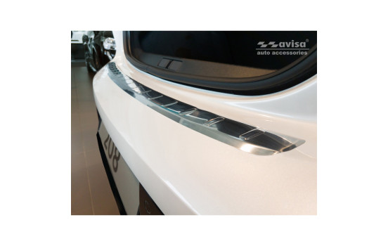 Stainless steel bumper protector suitable for Peugeot 208 II HB 5-door 2019- 'Ribs', Image 3