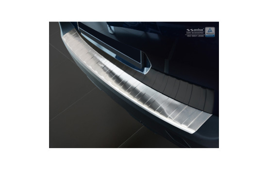 Stainless steel bumper protector suitable for Peugeot 5008 II 2017- 'Ribs', Image 2