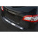 Stainless steel bumper protector suitable for Peugeot 508SW 2011- 'Ribs'