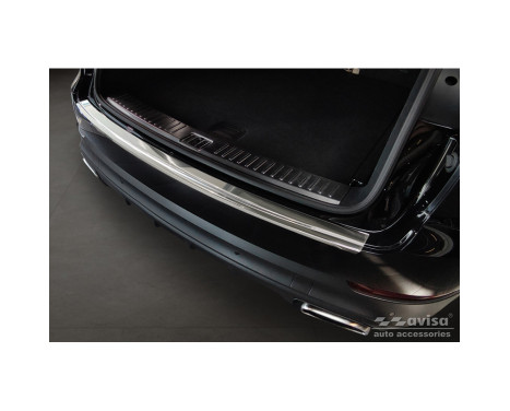 Stainless steel bumper protector suitable for Porsche Cayenne III 2017-