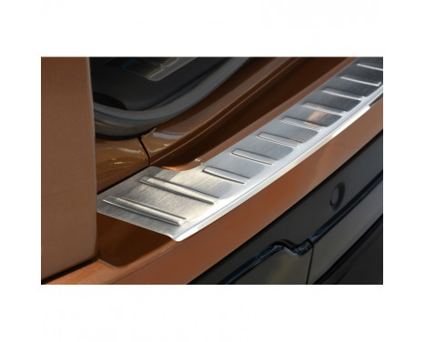 Stainless steel bumper protector suitable for Range Rover Evoque 5-door 2013- 'Ribs', Image 3