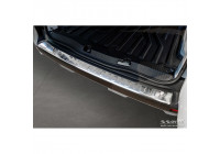 Stainless steel bumper protector suitable for Renault Kangoo III Furgon 2021- 'Ribs'