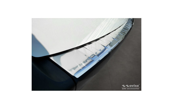 Stainless steel bumper protector suitable for Renault Kangoo III Furgon 2021- 'Ribs', Image 3