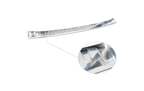 Stainless steel bumper protector suitable for Renault Kangoo III Furgon 2021- 'Ribs', Image 6
