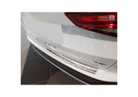 Stainless steel bumper protector suitable for Seat Ateca 2016- 'Ribs'