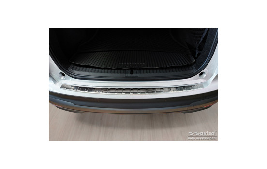 Stainless steel bumper protector suitable for Skoda Enyaq iV 2020- 'Ribs', Image 2