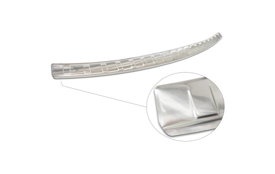 Stainless steel bumper protector suitable for Skoda Enyaq iV 2020- 'Ribs', Image 5