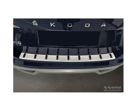 Stainless steel bumper protector suitable for Skoda Kamiq 2019- 'STRONG EDITION', Image 2
