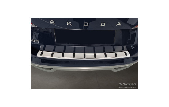 Stainless steel bumper protector suitable for Skoda Kamiq 2019- 'STRONG EDITION', Image 2